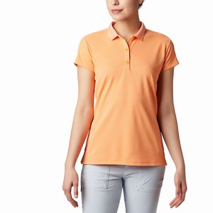 Columbia PFG Innisfree™ Kortärmad Polo Dam Gula (ODCQM6539)